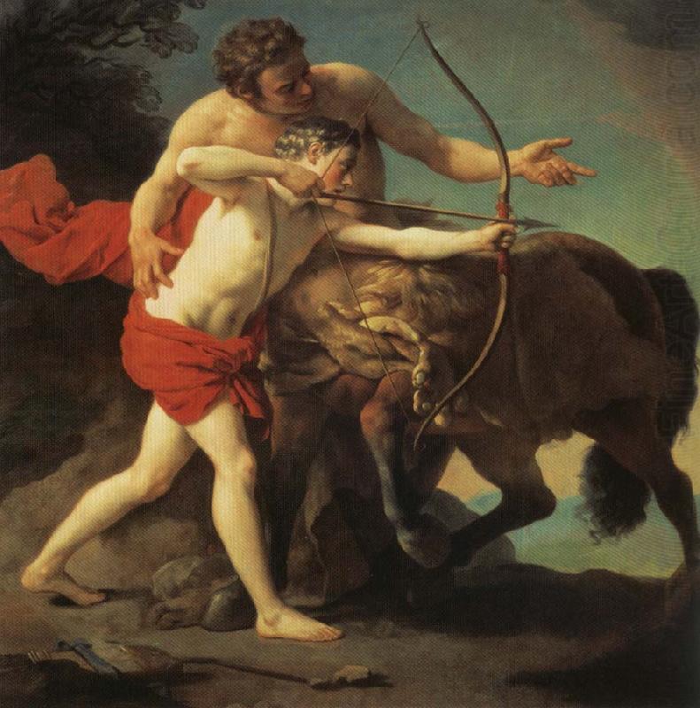 Louis-Jean-Francois Lagrenee The Education of Achilles china oil painting image